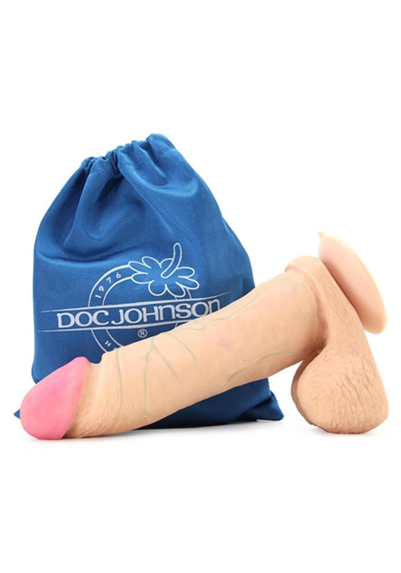 Фаллоимитатор Doc Johnson The Realistic Cock, 20,5 см (телесный)