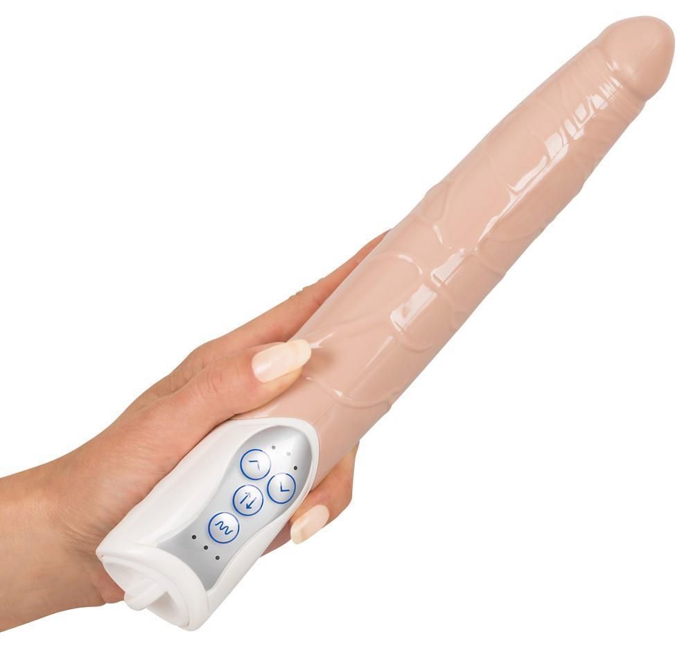 Реалистичный вибратор You2Toys Push It!, 27,5 см (телесный)