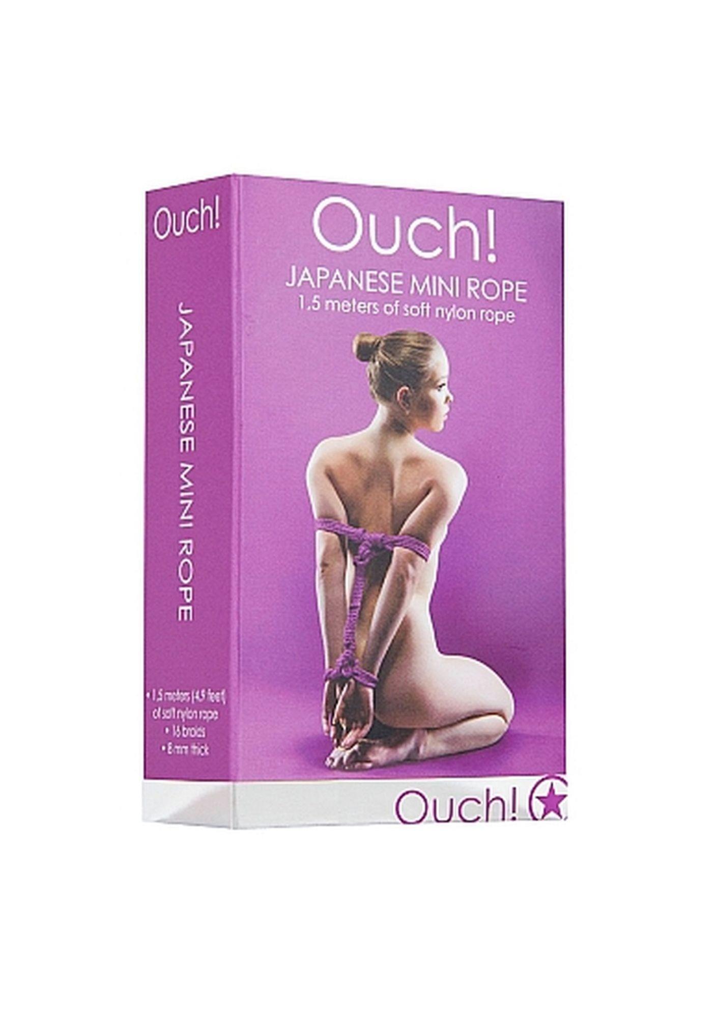 Lina Ouch! Japanese Rope, 1.5 m (fioletowy)