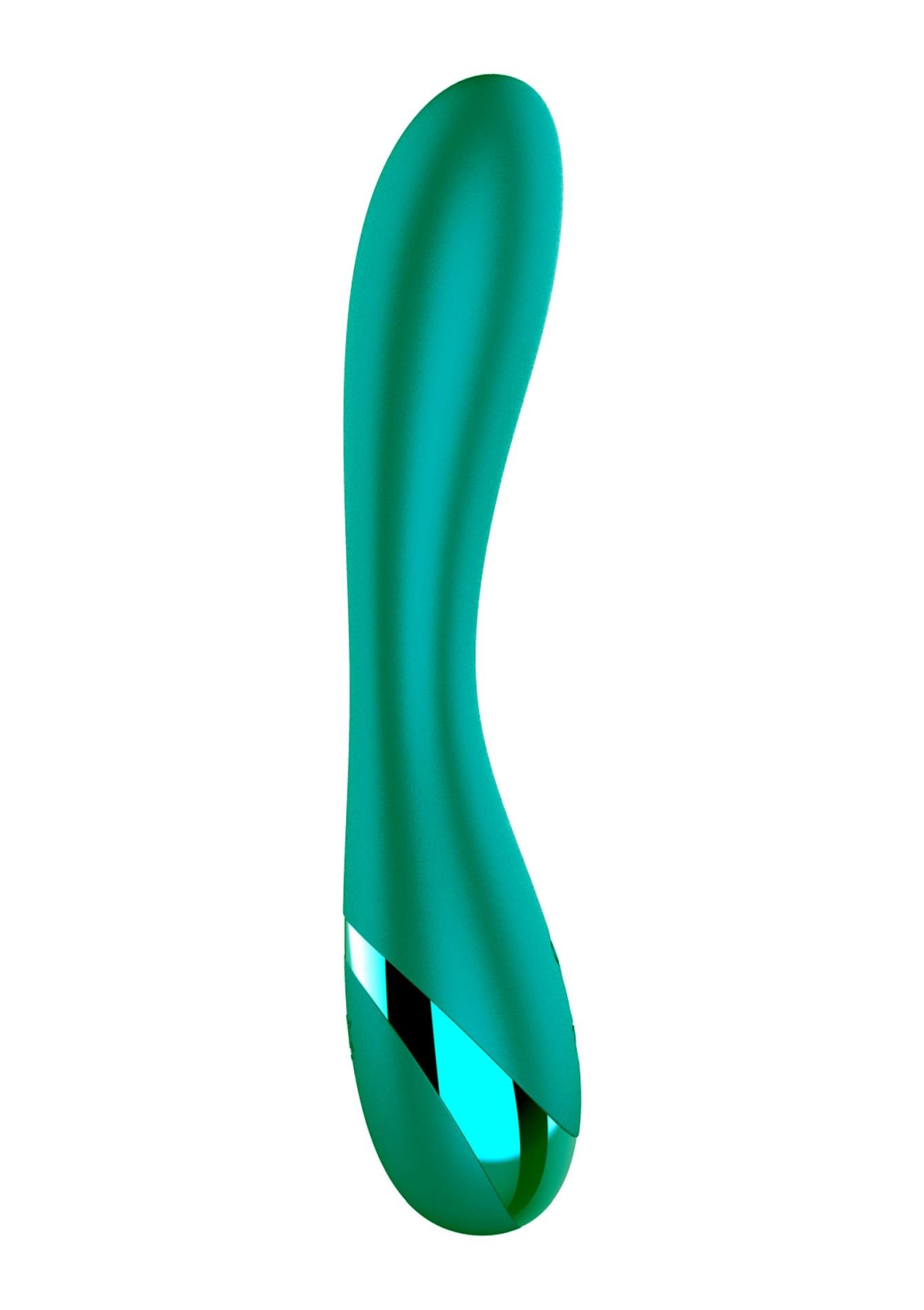 Вибратор Xocoon Timeless Love G-Spot, 19 см (зеленый)