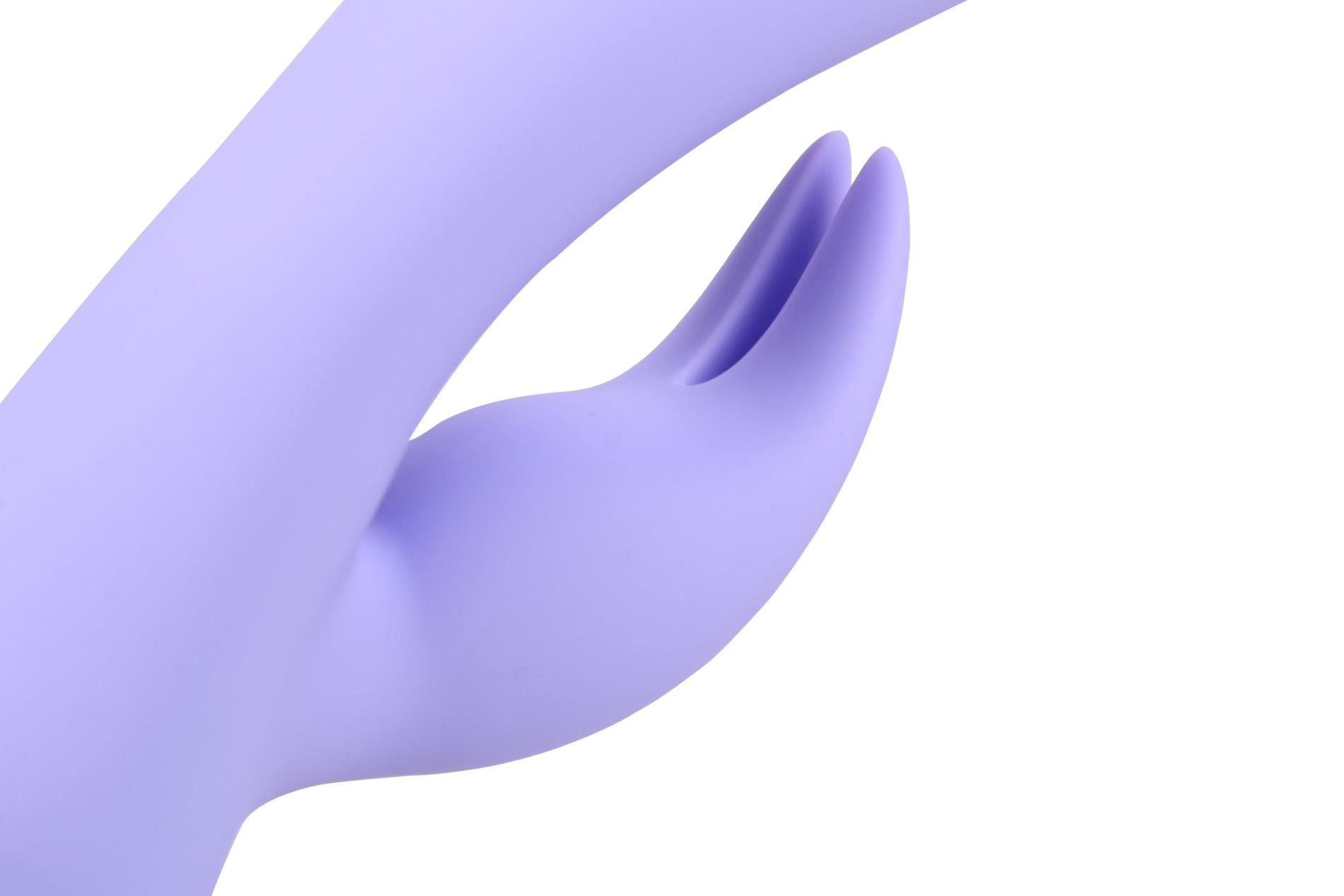 Вибратор-кролик Loveline Digital Lavender, 20 см (сиреневый)