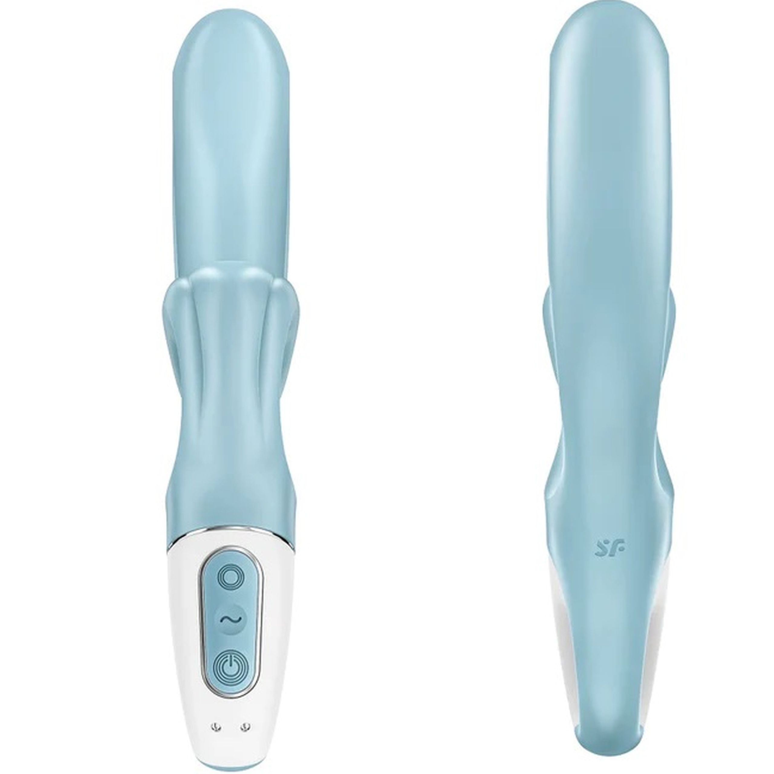Вибратор-кролик Satisfyer Love Me, 22 см (голубой)