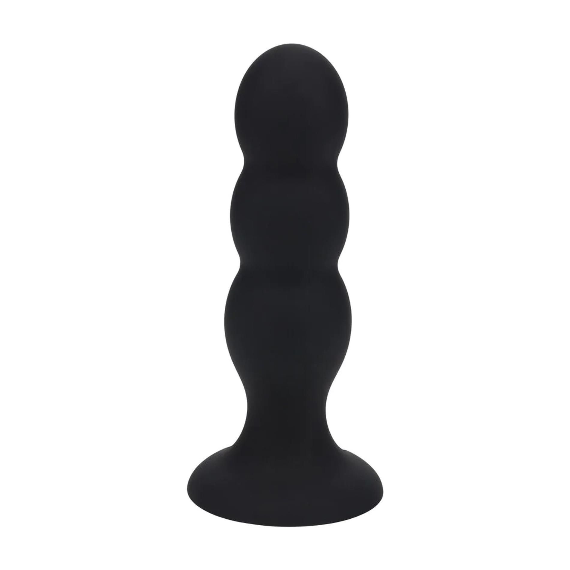 Korek analny Levelz Tri Rattle Liquid, 13.5 cm (czarny