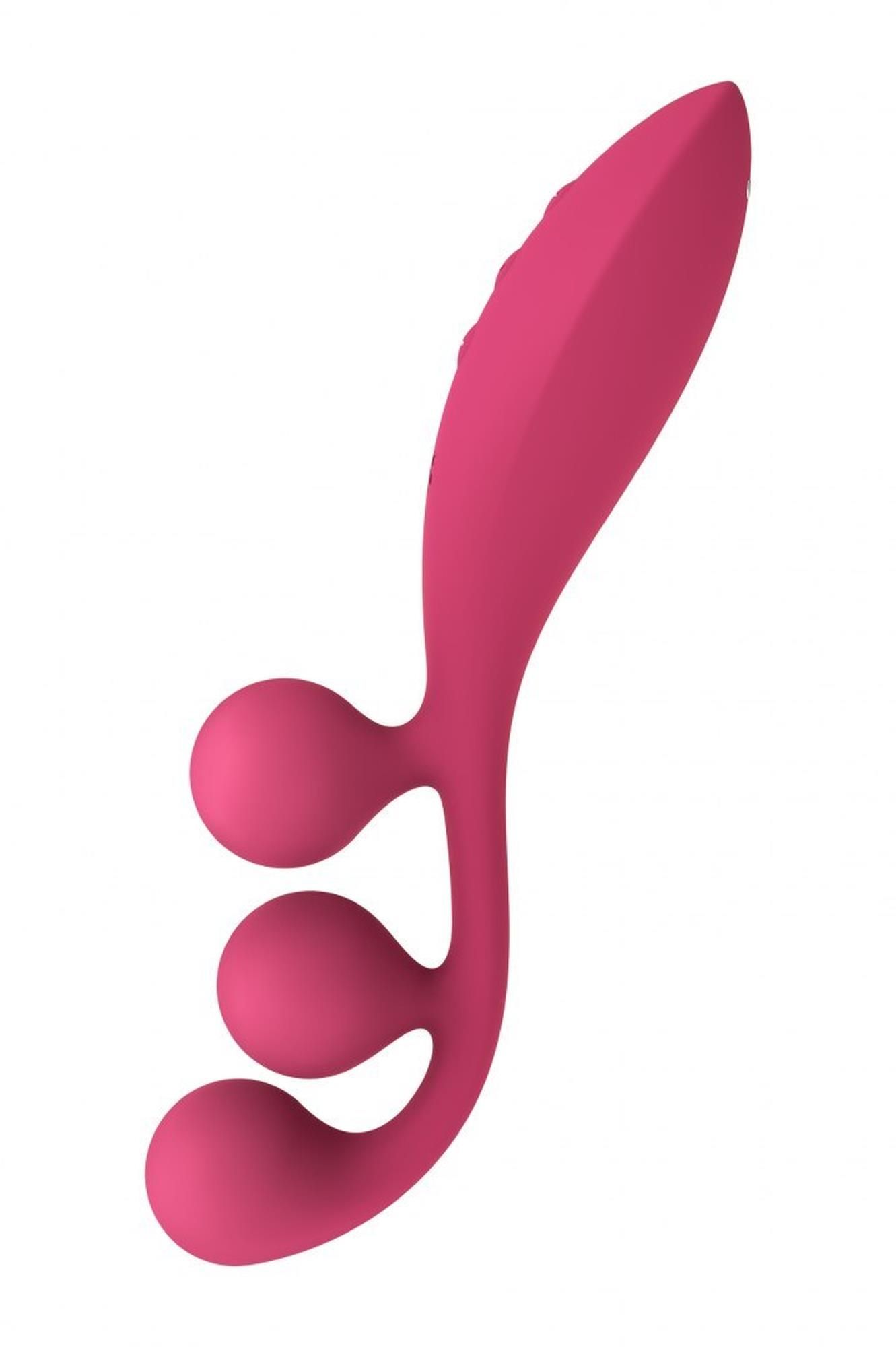 Вібратор Satisfyer Tri Ball 1, 20.5 см (рожевий)