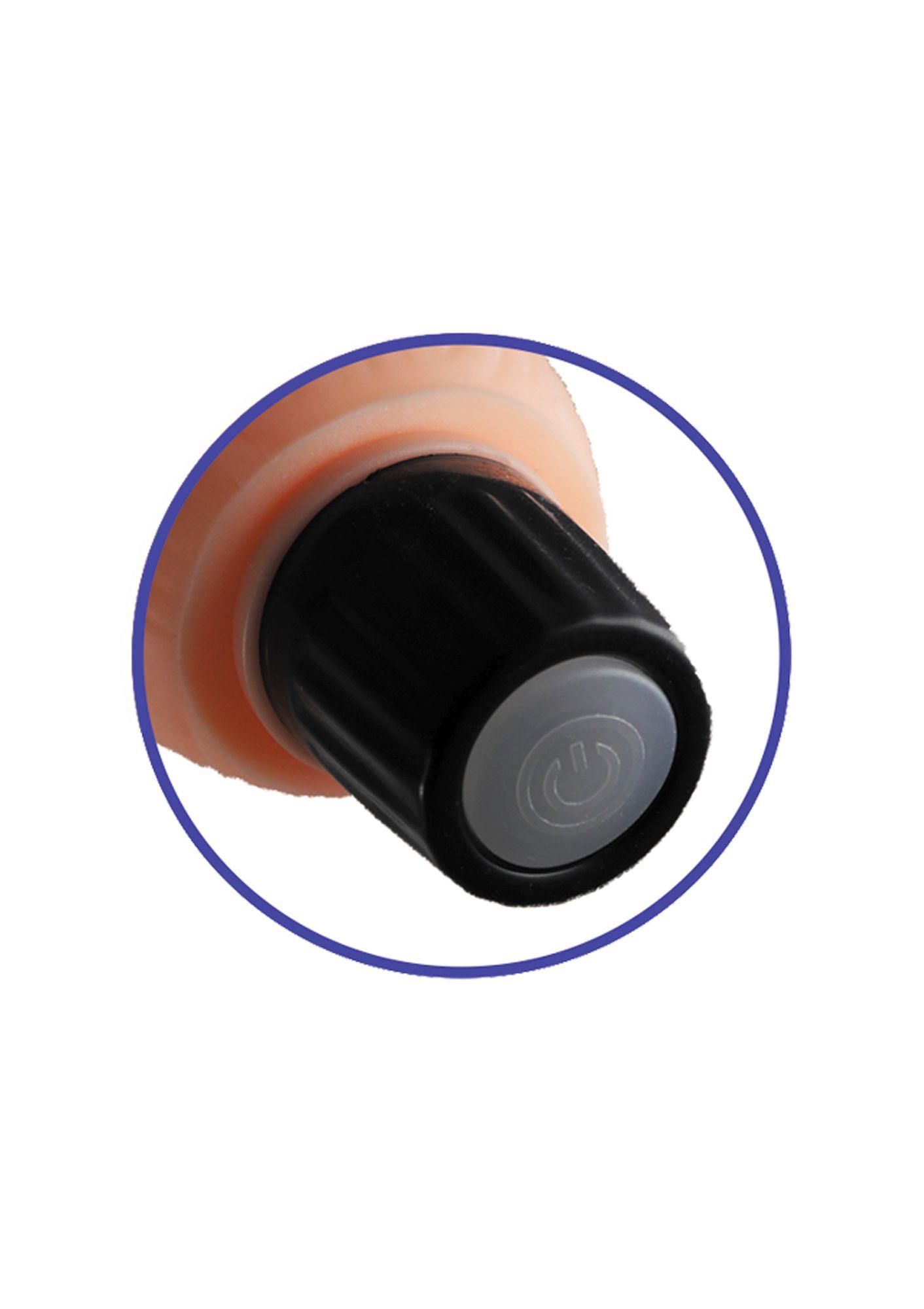 Реалистичный вибратор Boss Harry, 21 см (телесный)