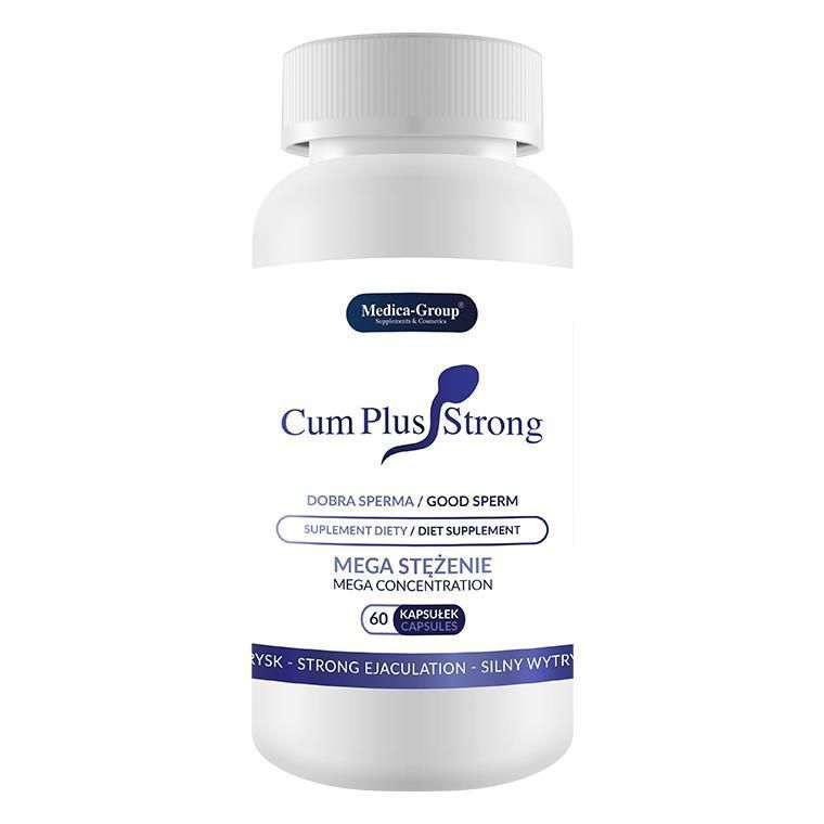 Таблетки для чоловіків Medica-Group Cum Plus Strong, 60 шт.