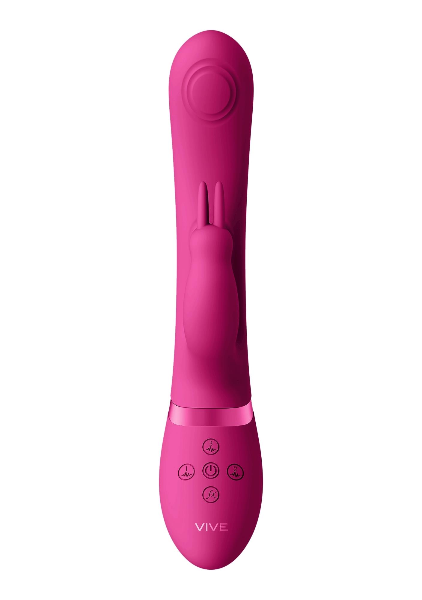 Вибратор-кролик Vive May G-Spot, 22 см (розовый)