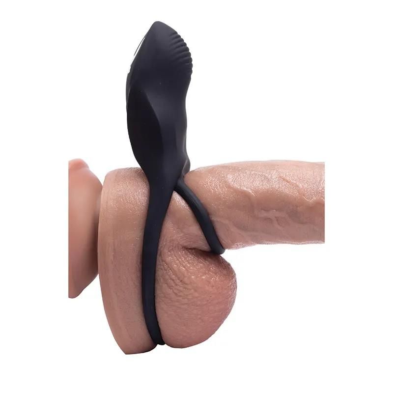 Pierścień erekcyjny Fantasy Hermes, 5 cm (czarny)