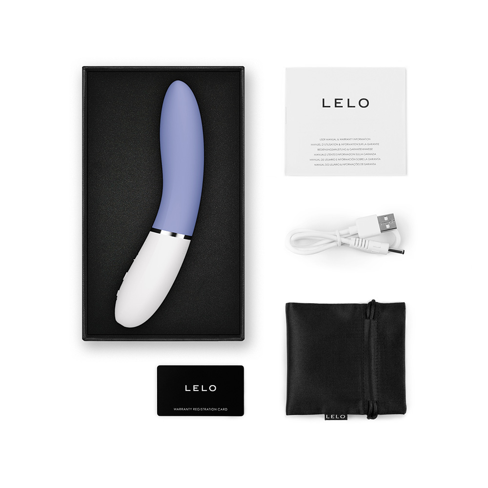 Вибратор Lelo Liv 3, 17 см (голубой)