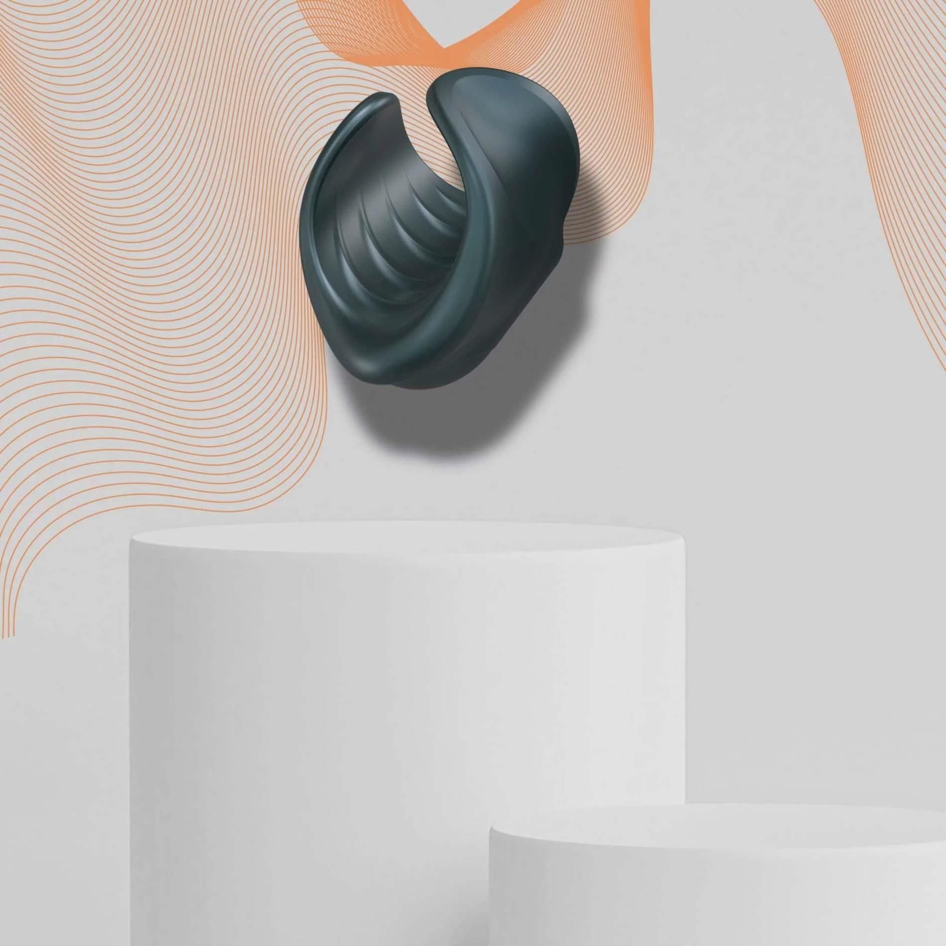 Мастурбатор с вибрацией Dorcel Man. Starter (серый)