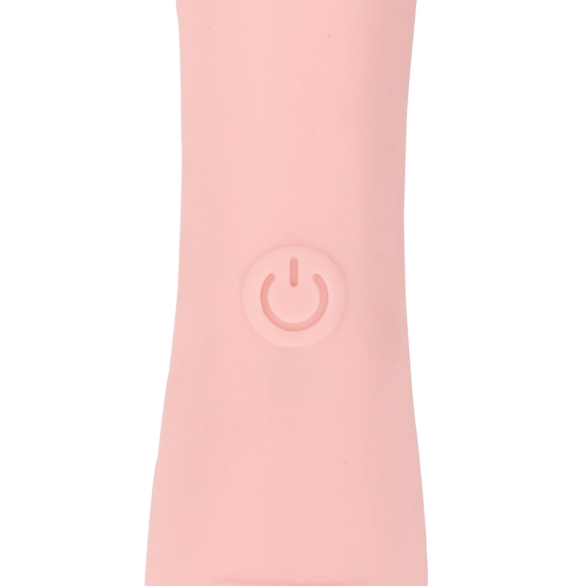 Wibrator na palec Loveline Silicone Finger, 11.2 cm (różowy)