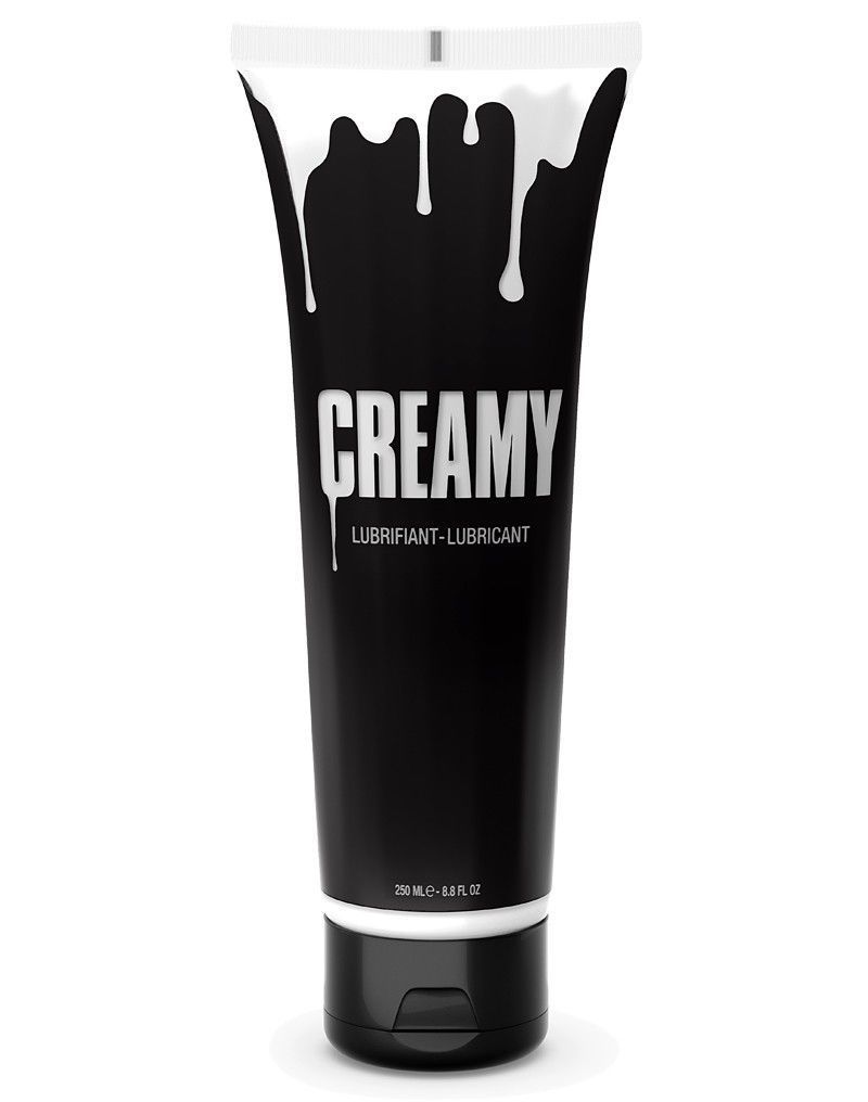 Lubrykant na bazie hybrydowej Creamy Cum, 250 ml