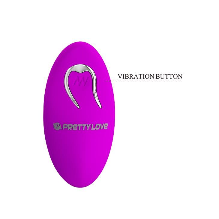 Виброяйцо Pretty Love Selkie Wireless, 18 см (фиолетовый)