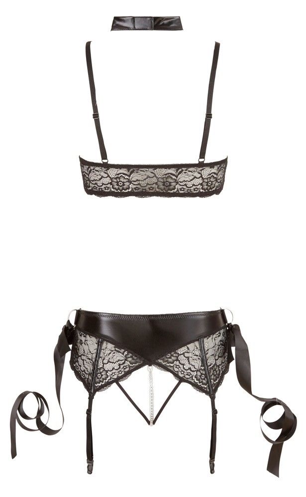 Комплект Cottelli Bondage with access, XL (черный)
