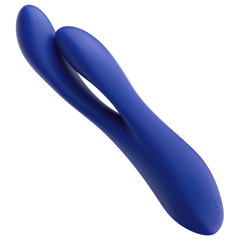 Вибратор Lovetoy L’Allure Pulse, 19 см (синий)