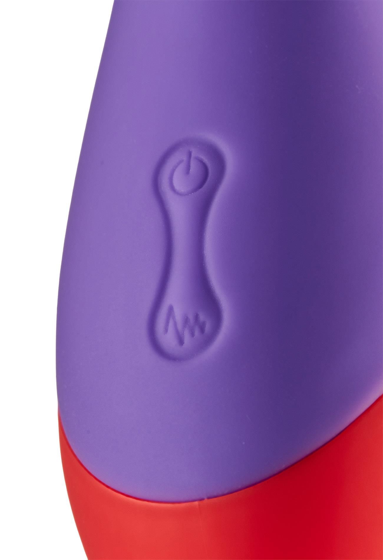 Wibrator Dream Toys Twin Toned, 19 cm (fioletowy)