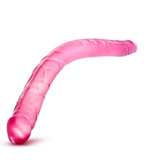 Двухсторонний фаллоимитатор B Yours 16 Inch Double Dildo, 40.6 см (розовый)