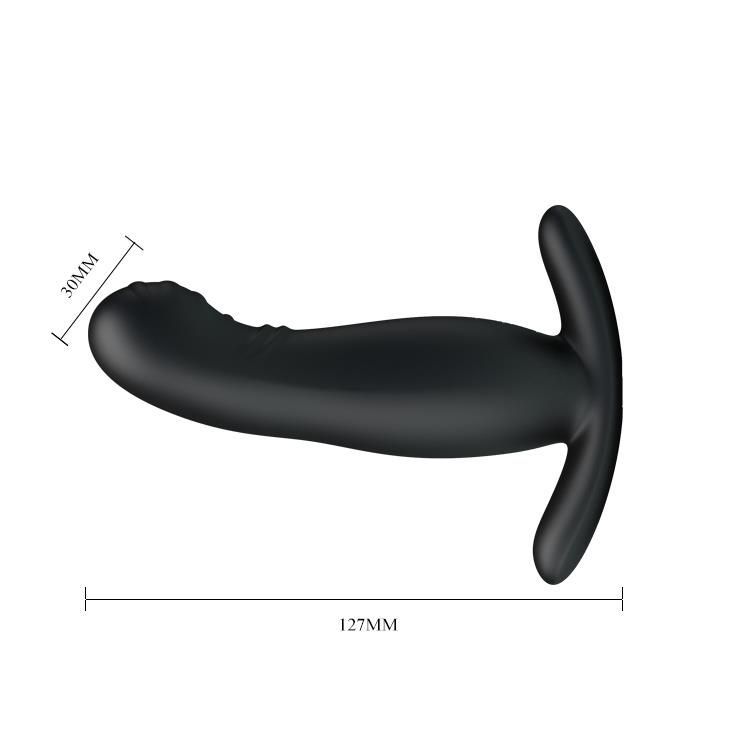 Вибромассажер простаты LyBaile Mr.Play Vibrating Tickling, 12.7 см (чёрный)