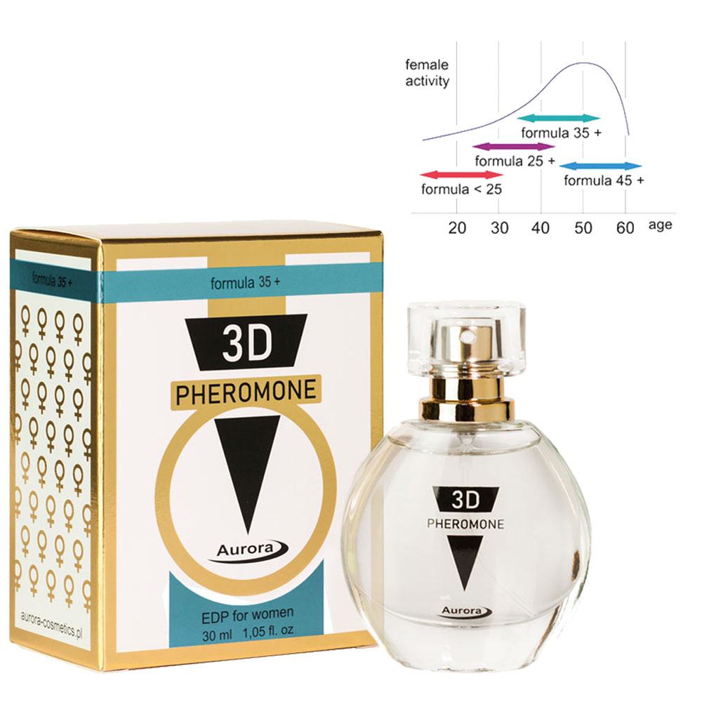 Женские духи с феромонами 3D Pheromone Formula 35+, 30 мл