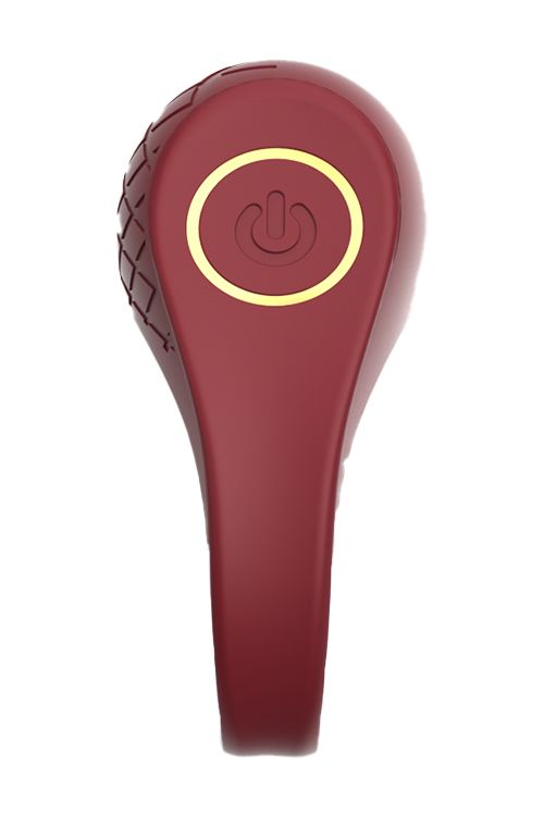 Эрекционное кольцо Dream Toys Romance Ivy, 6,5 см (бордовый)