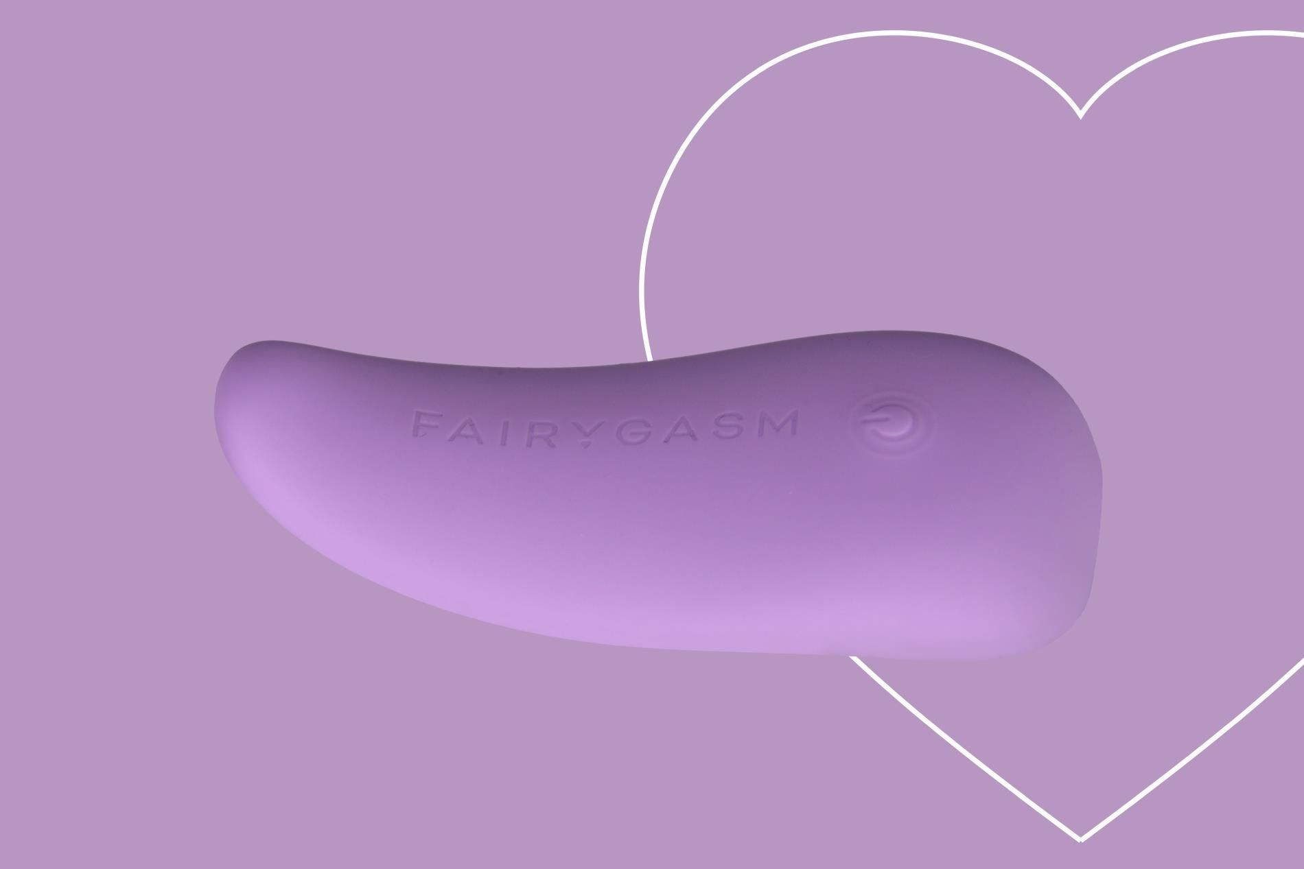 Вибратор FairyGasm ThrillLeaf, 9,8 см (фиолетовый)