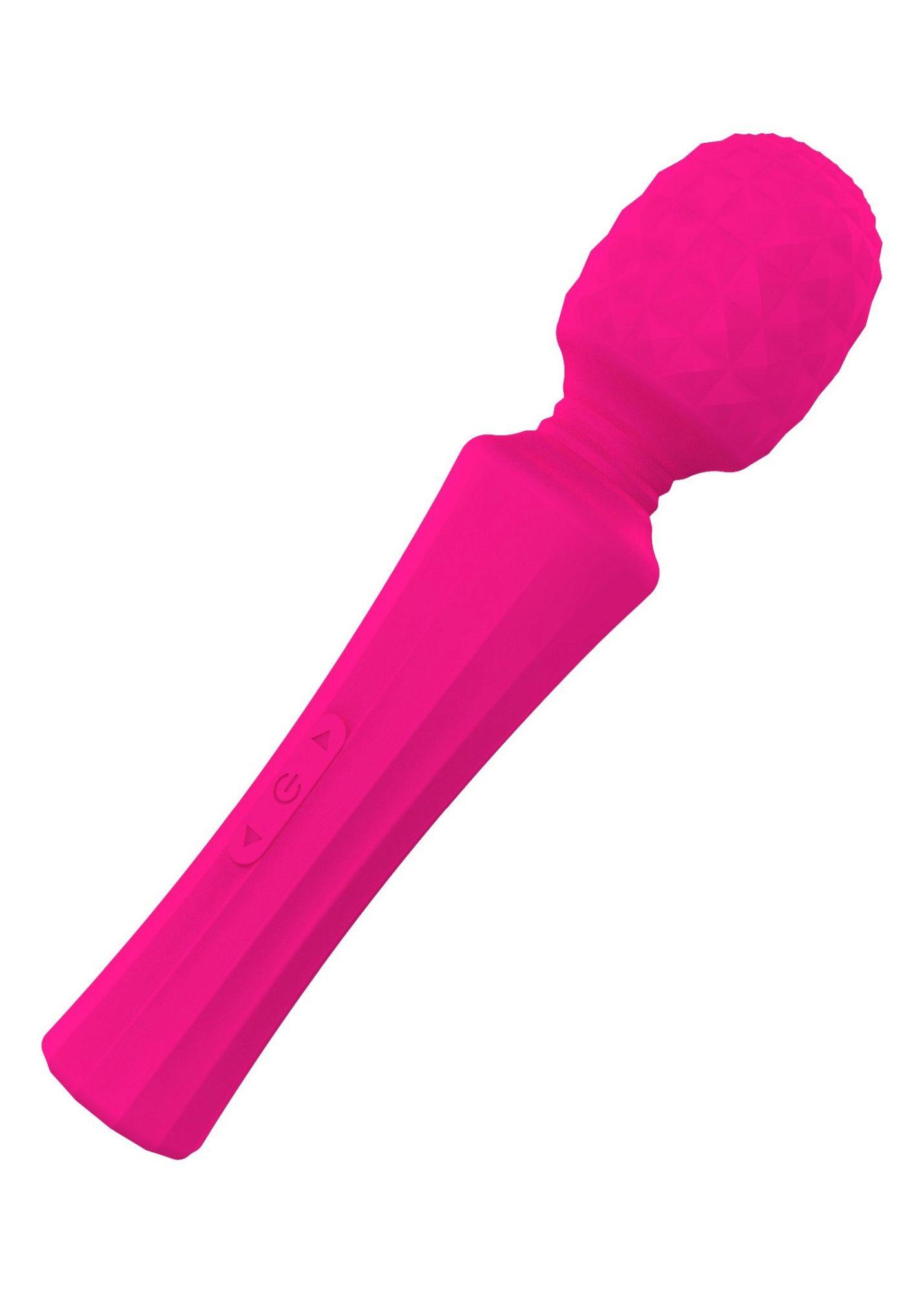 Массажер B - Series Magic Rechargeable Power Wand, 20.5 см (розовый)