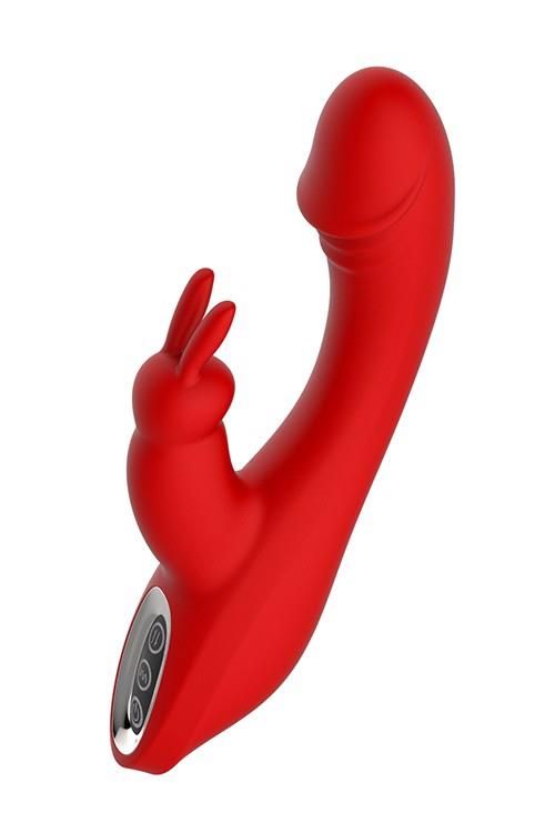 Вибратор-кролик Dream Toys Red Revolution Artemis, 21 см (красный)