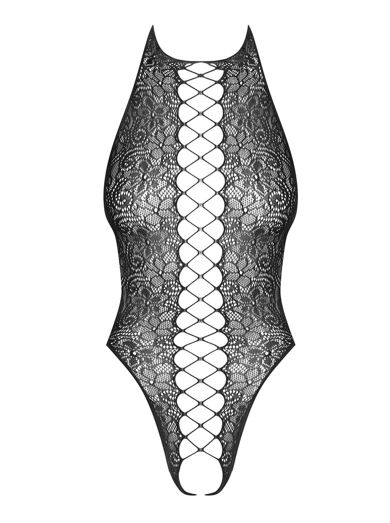 Боди Obsessive B113, S/M/L (черный)