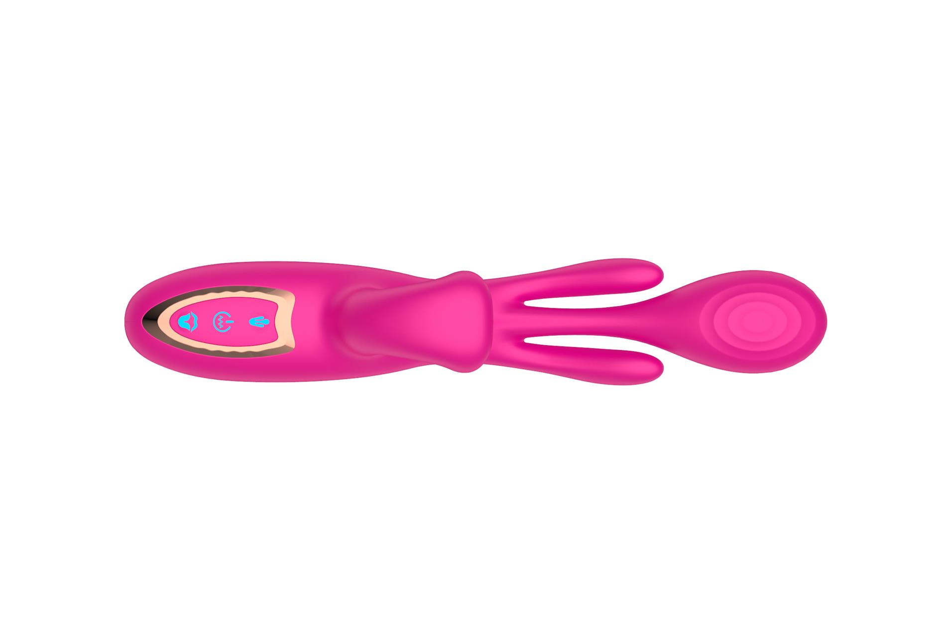 Вибратор B - Series Cute Towos, 23.6 см (розовый)