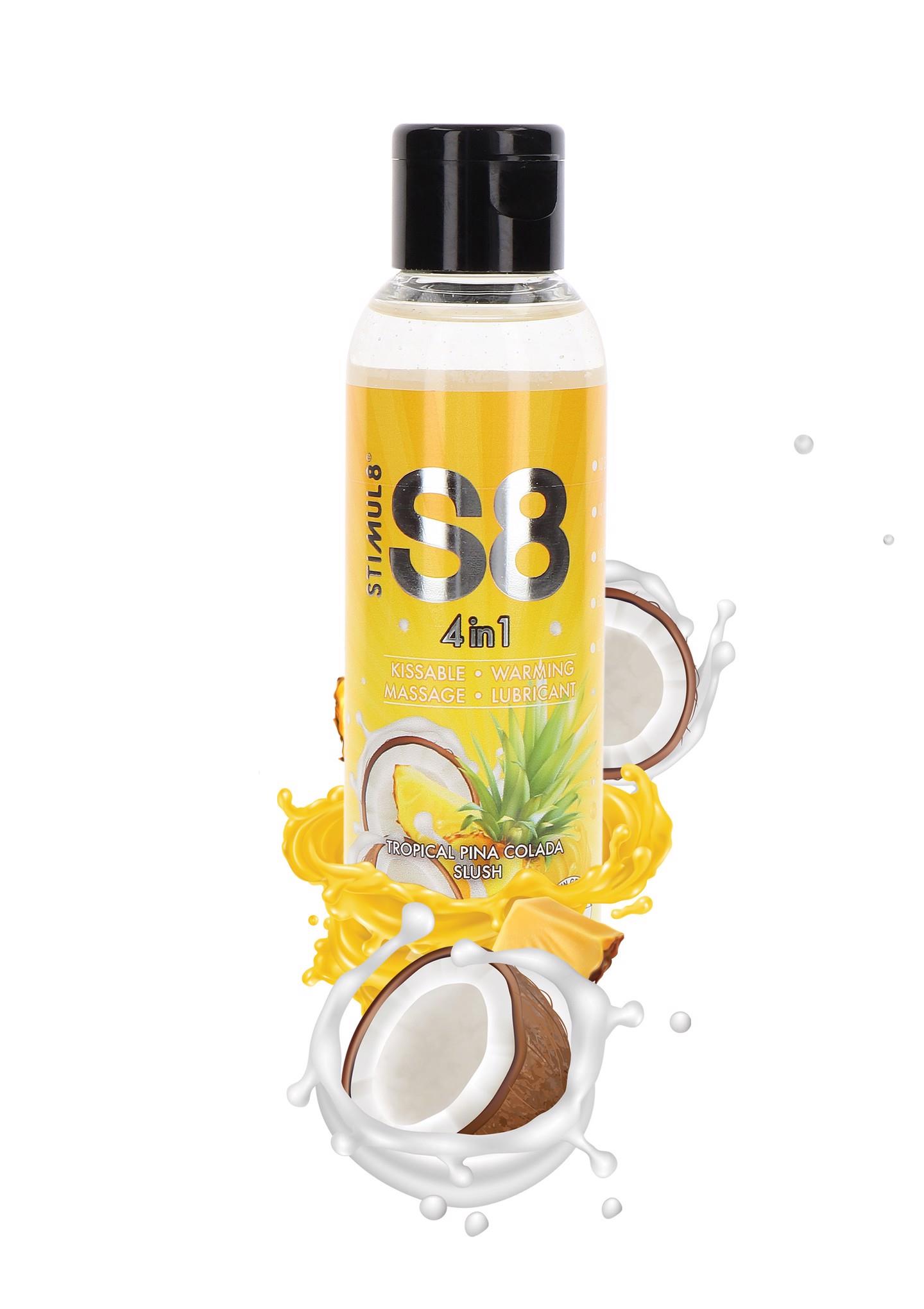 Lubrykant Stimul8 S8 4-in-1 Dessert Lube Pineapple, 125 ml