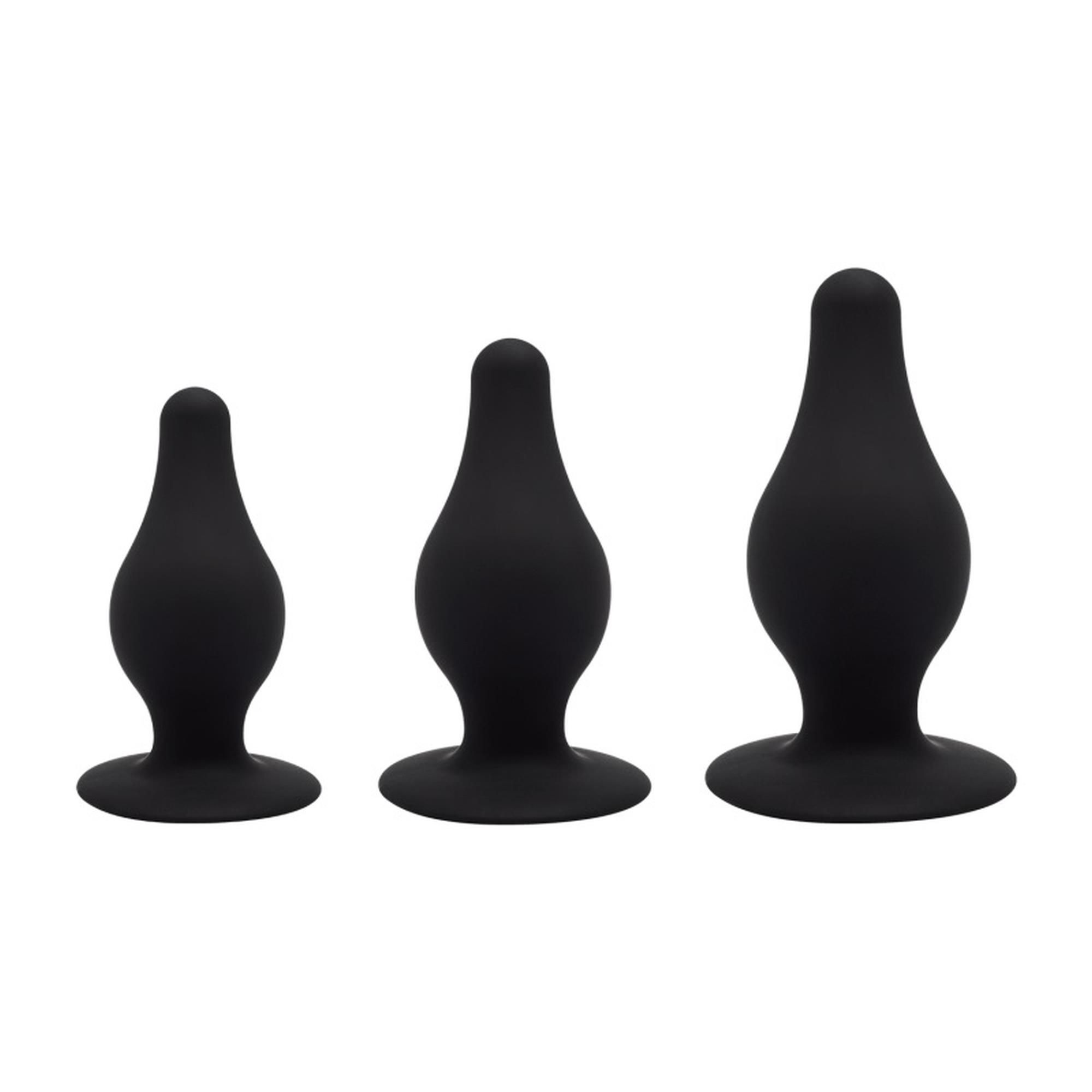 Zestaw korków analnych Orion SilexD Silicone Plug Kit, 3 szt