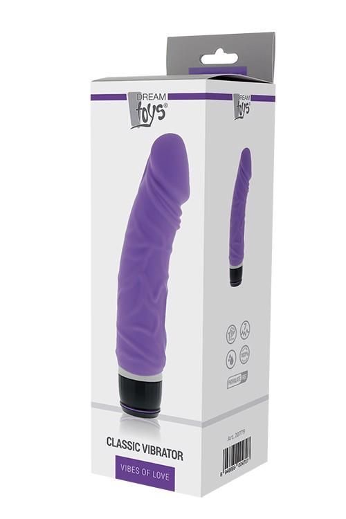 Вибратор Seven Creations Classic Original, 16,5 см (фиолетовый)