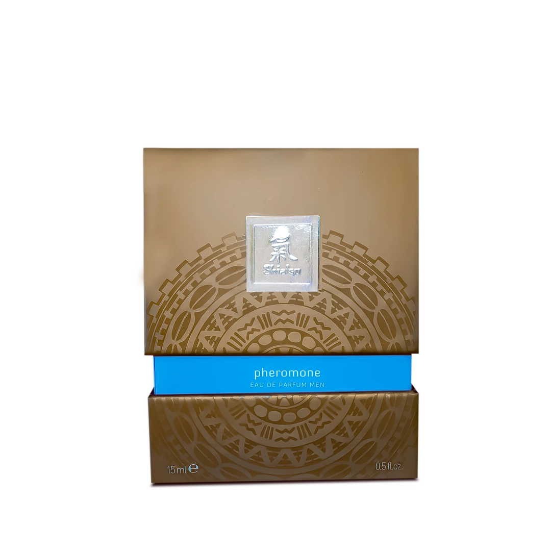 Мужские духи с феромонами Shiatsu Pheromone Fragrance Men Light Blue, 15 мл