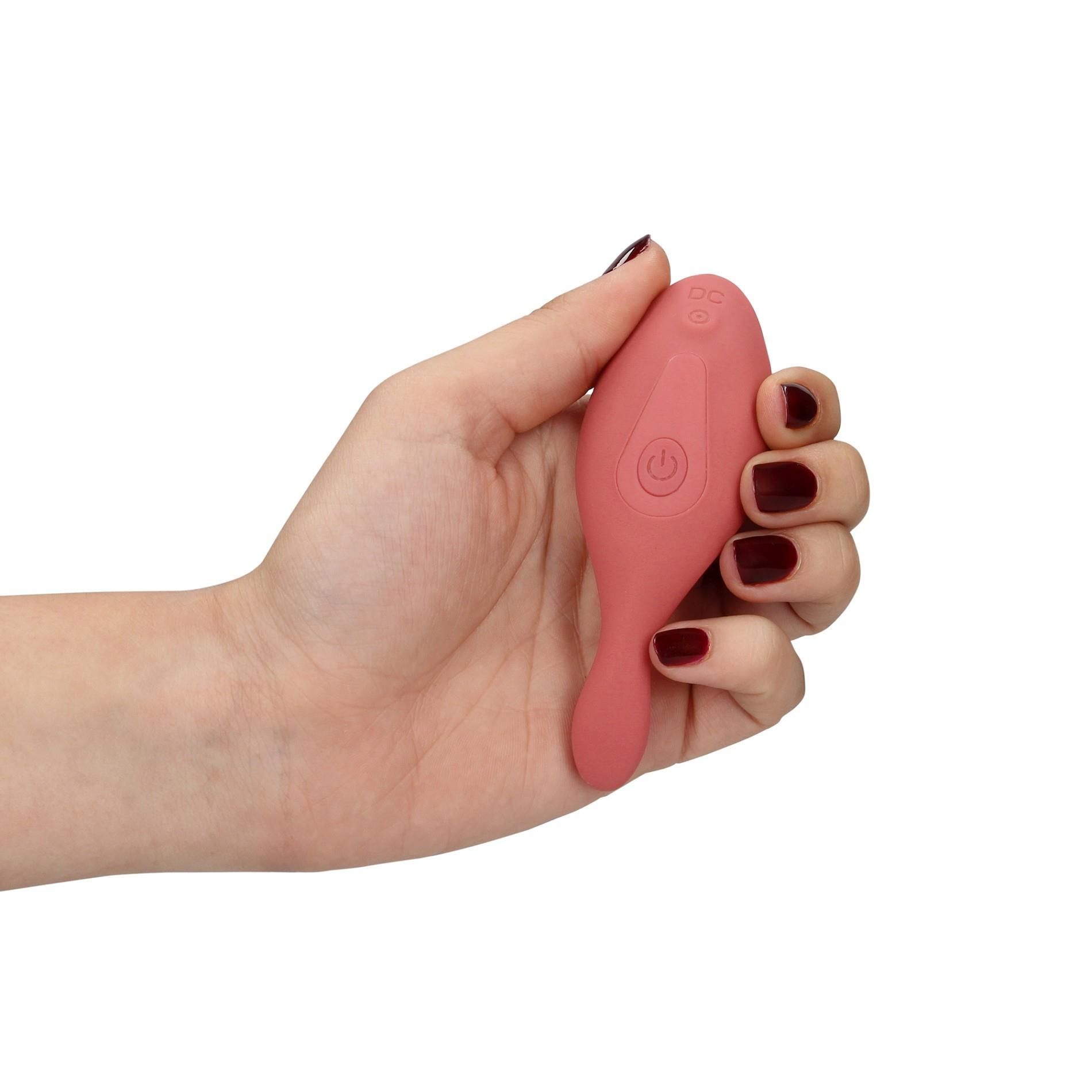 Вибратор Loveline Brighto Remote Control, 9.5 см (красный)