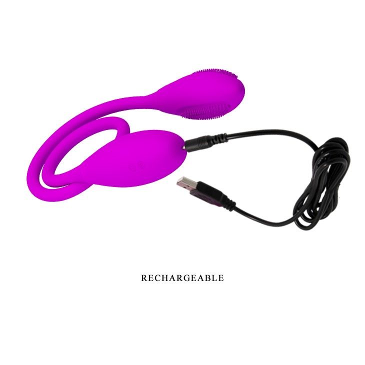 Wibrator Pretty Love Snaky Vibe, 60 cm (fioletowy)