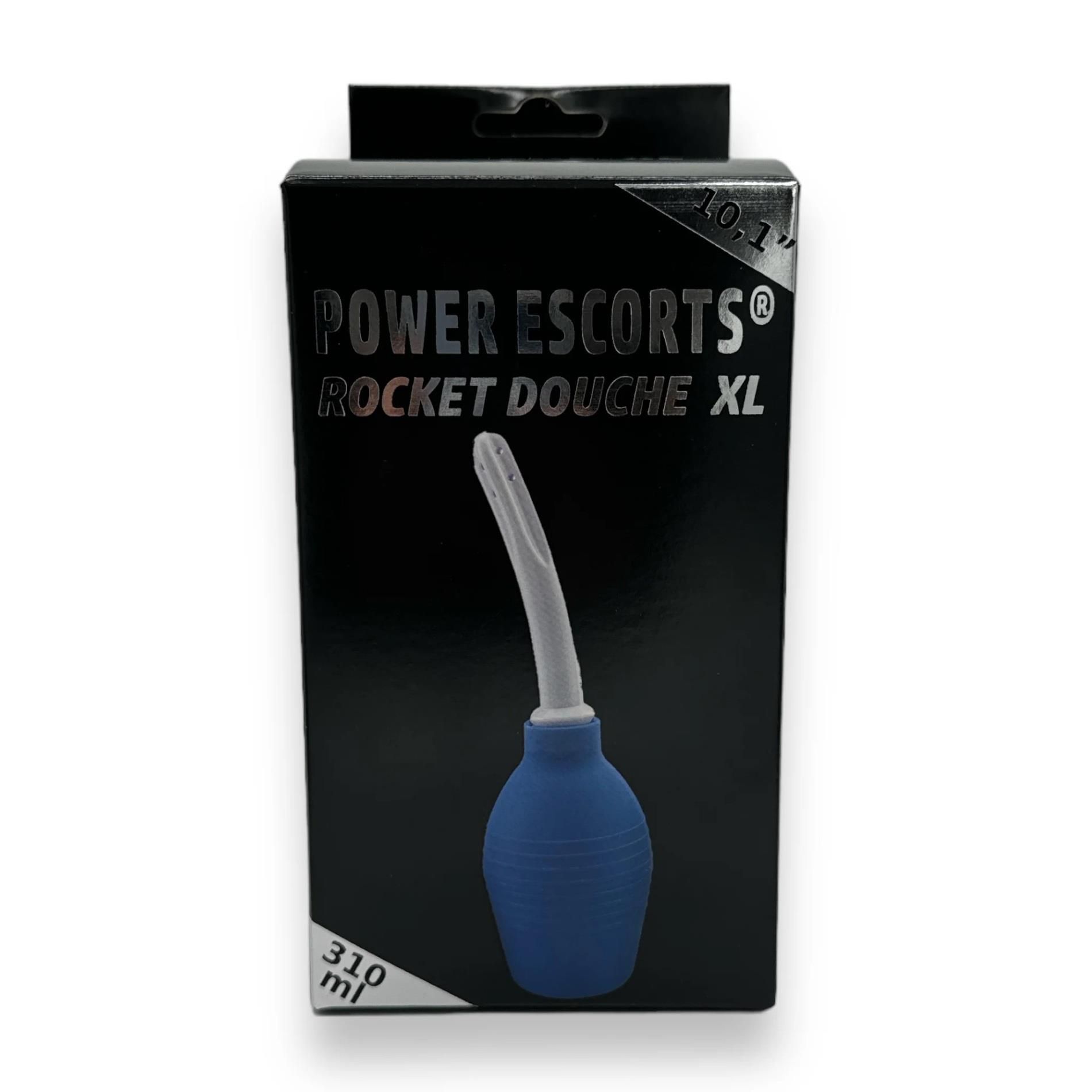 Prysznic analny Power Escorts Anal Douche, 330 ml (niebieski)