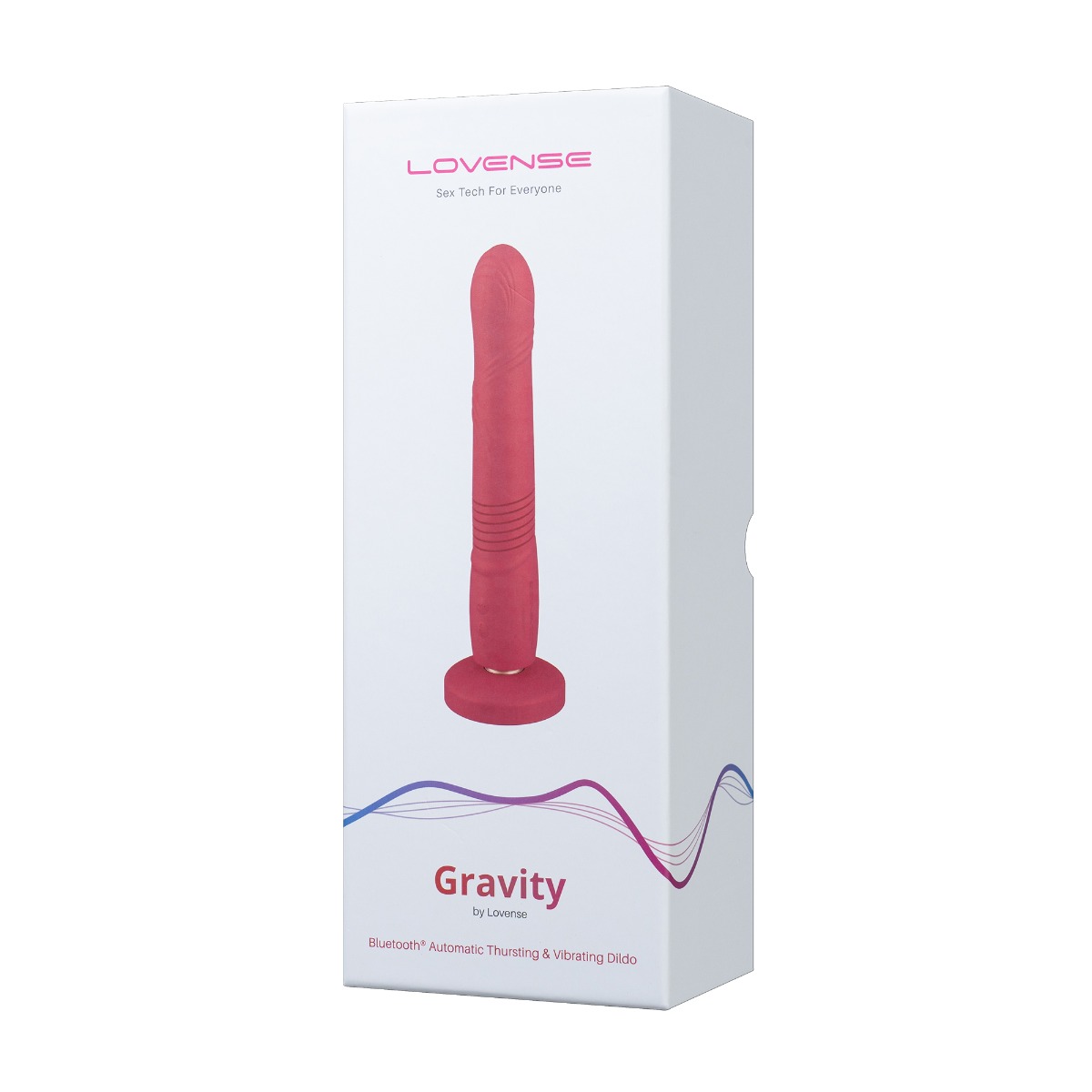 Wibrator Lovense Gravity, 25,9 cm (czerwony)