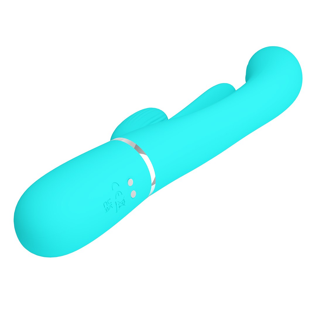 Вибратор Pretty Love Twinkled Tenderness Shonia, 22.2 см (бирюзовый)