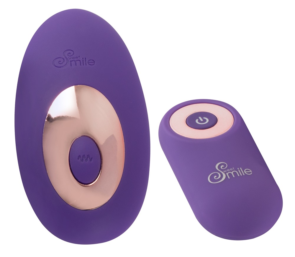 Вибратор Sweet Smile Magic Shiver Panty Vibe, 8,8 см (фиолетовый)