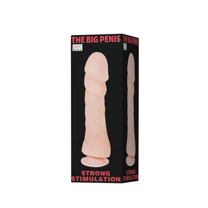 Фаллоимитатор Baile The Big Penis, 23.5 см (телесный)