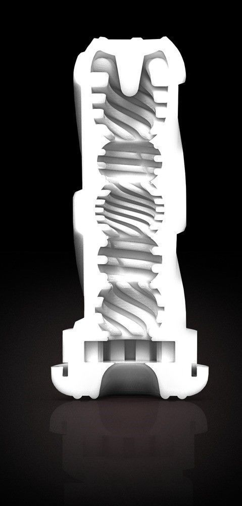 Мастурбатор Tenga Air-Tech Twist Ripple (белый)