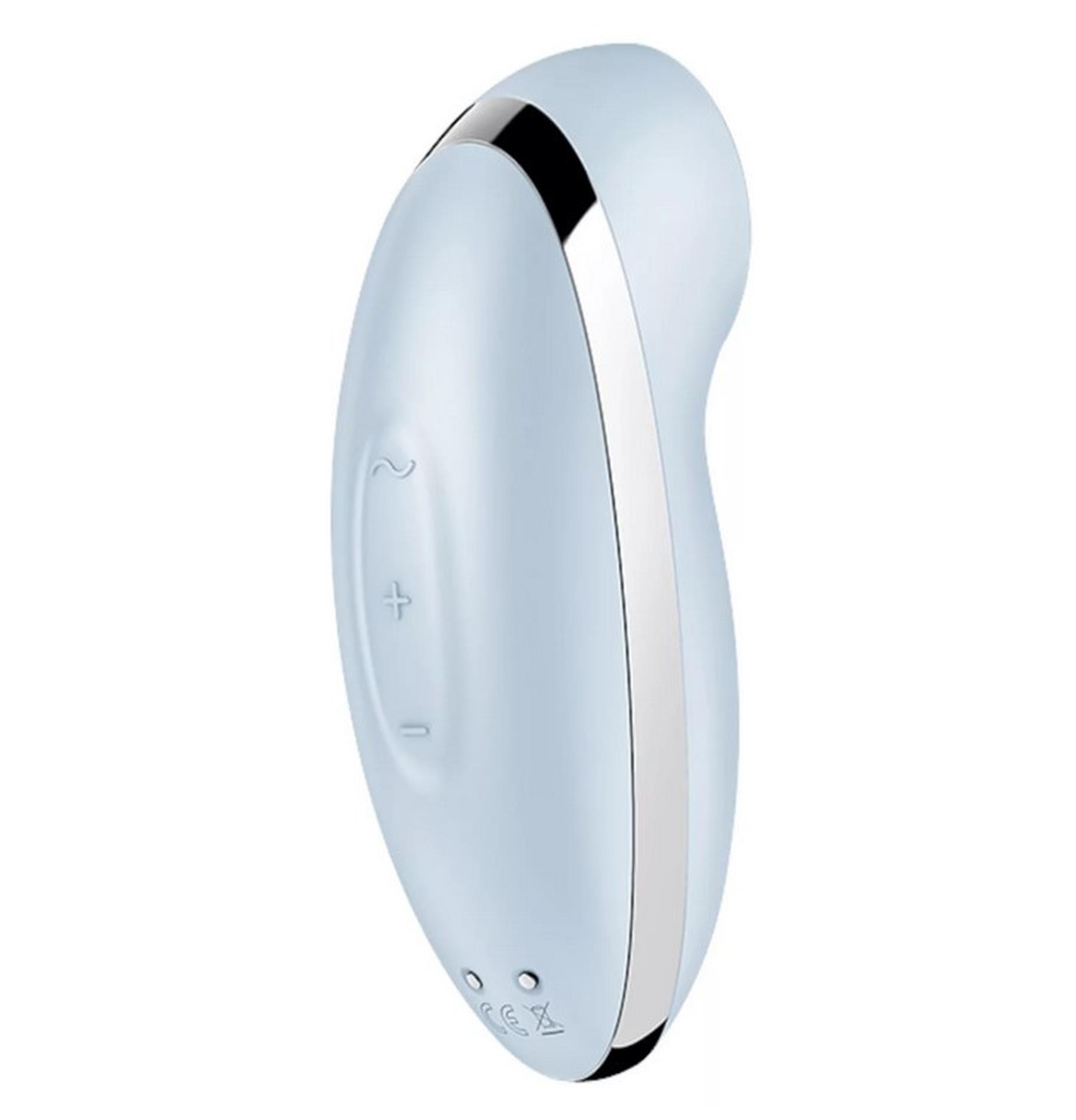 Вибратор для клитора Satisfyer Tap Climax 2 (голубой)