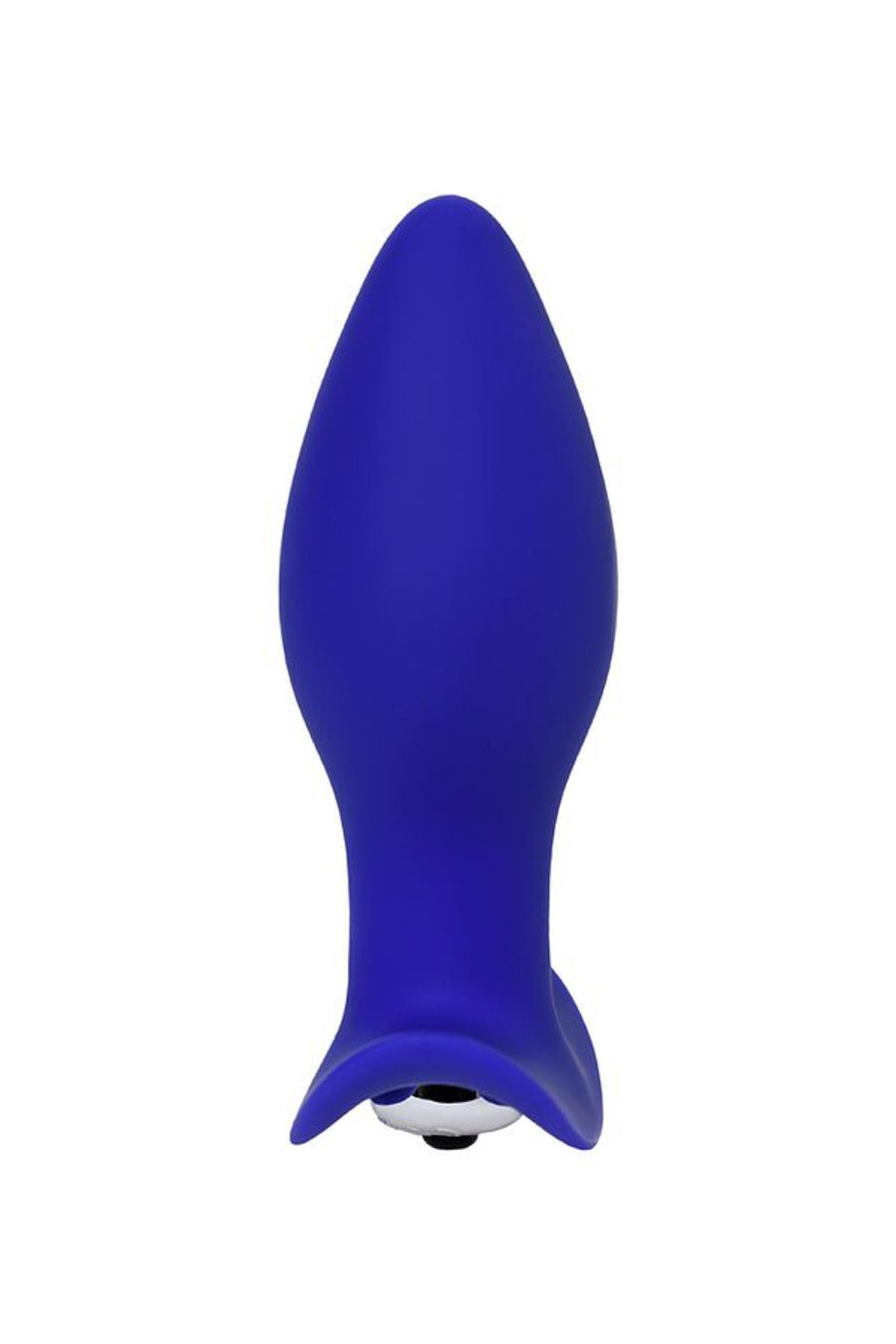 Korek analny ToDo Anal Vibro Plug Fancy, 10.7 cm (niebieski)