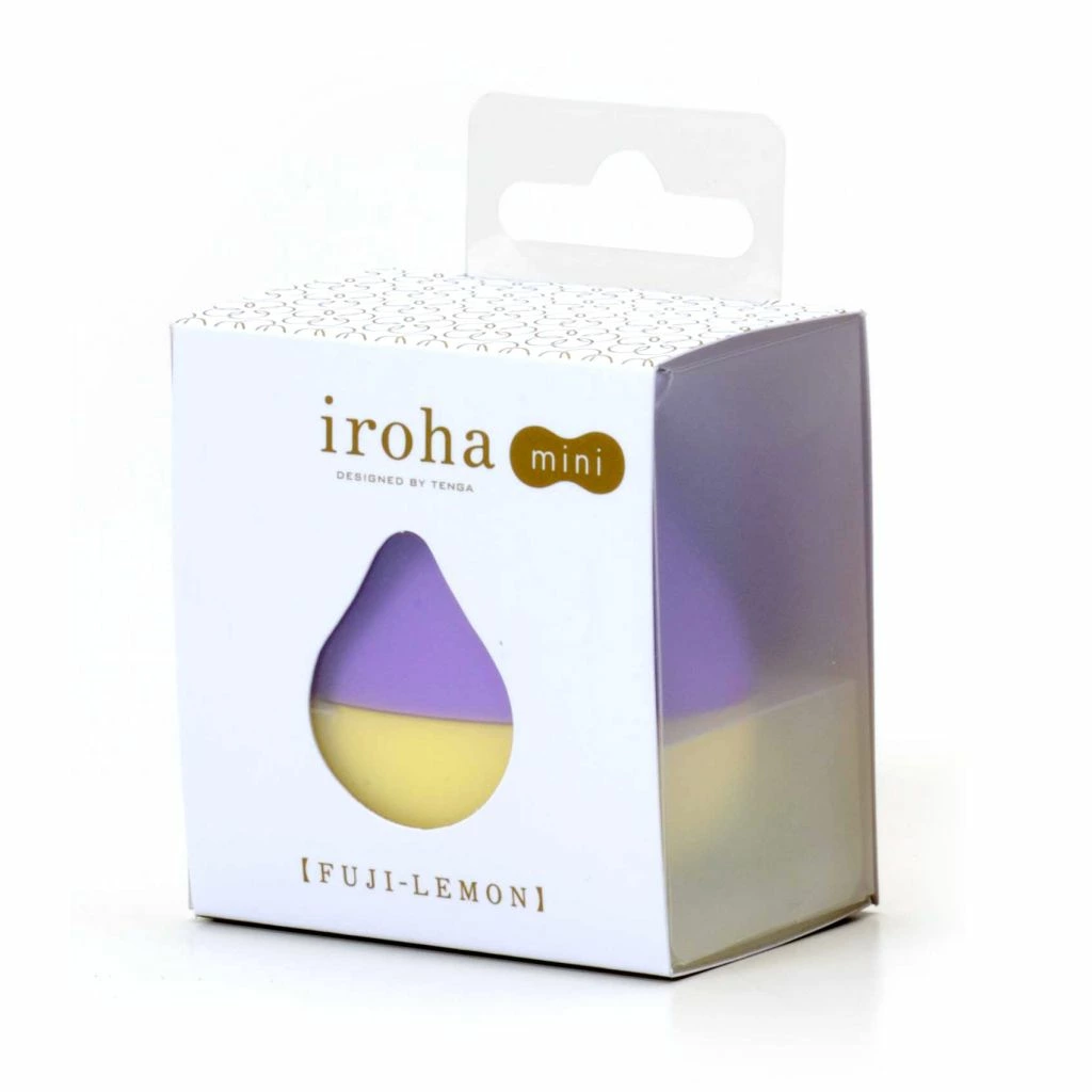 Стимулятор Iroha by Tenga Fuji Lemon, 6,1 см (желто-фиолетовый)