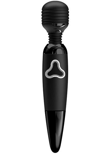 Вибромассажер Pretty Love Body Wand, 25 см (черный)
