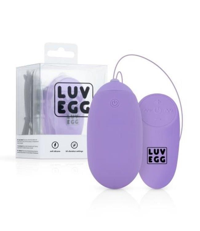 Виброяйцо Luv Egg XL, 16 см (фиолетовый)
