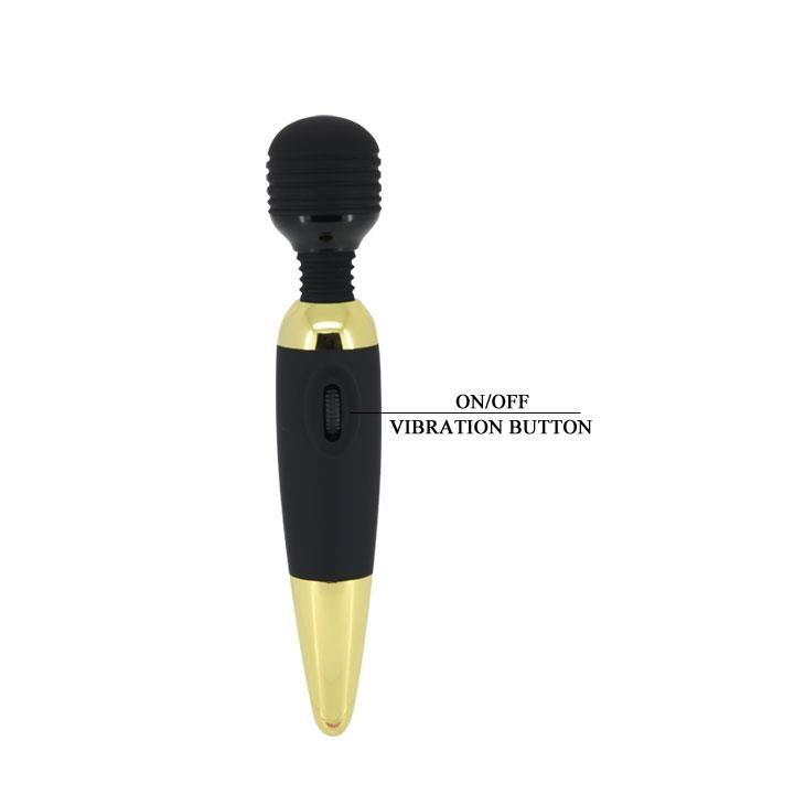 Вібромасажер Pretty Love Power Wand, 25 см (чорний)