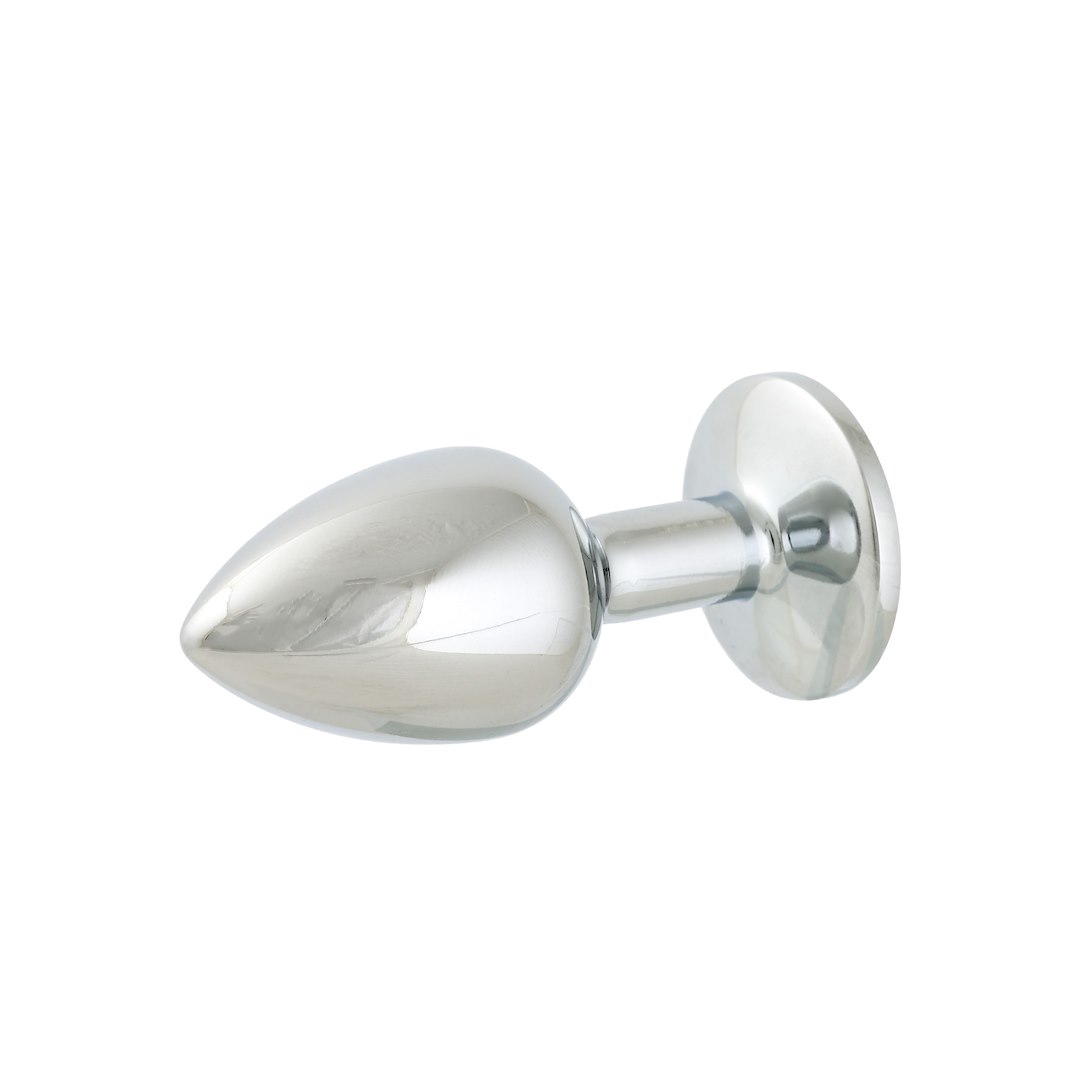 Korek analny z kryształem Simply Pleasure S, 7 cm (fioletowy)