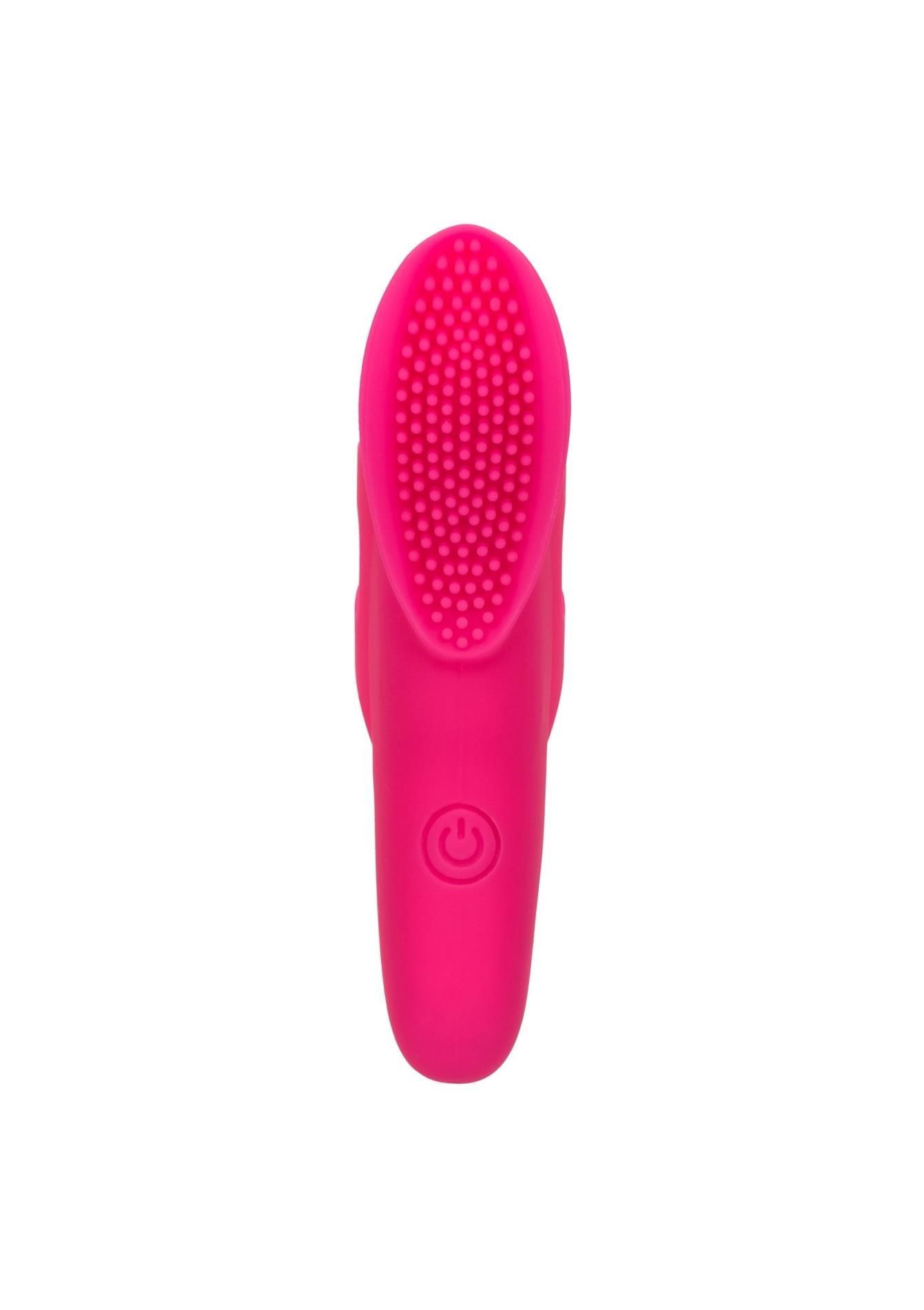 Вибратор на палец Neon Vibes The Pleasure Vibe, 9 см (розовый)