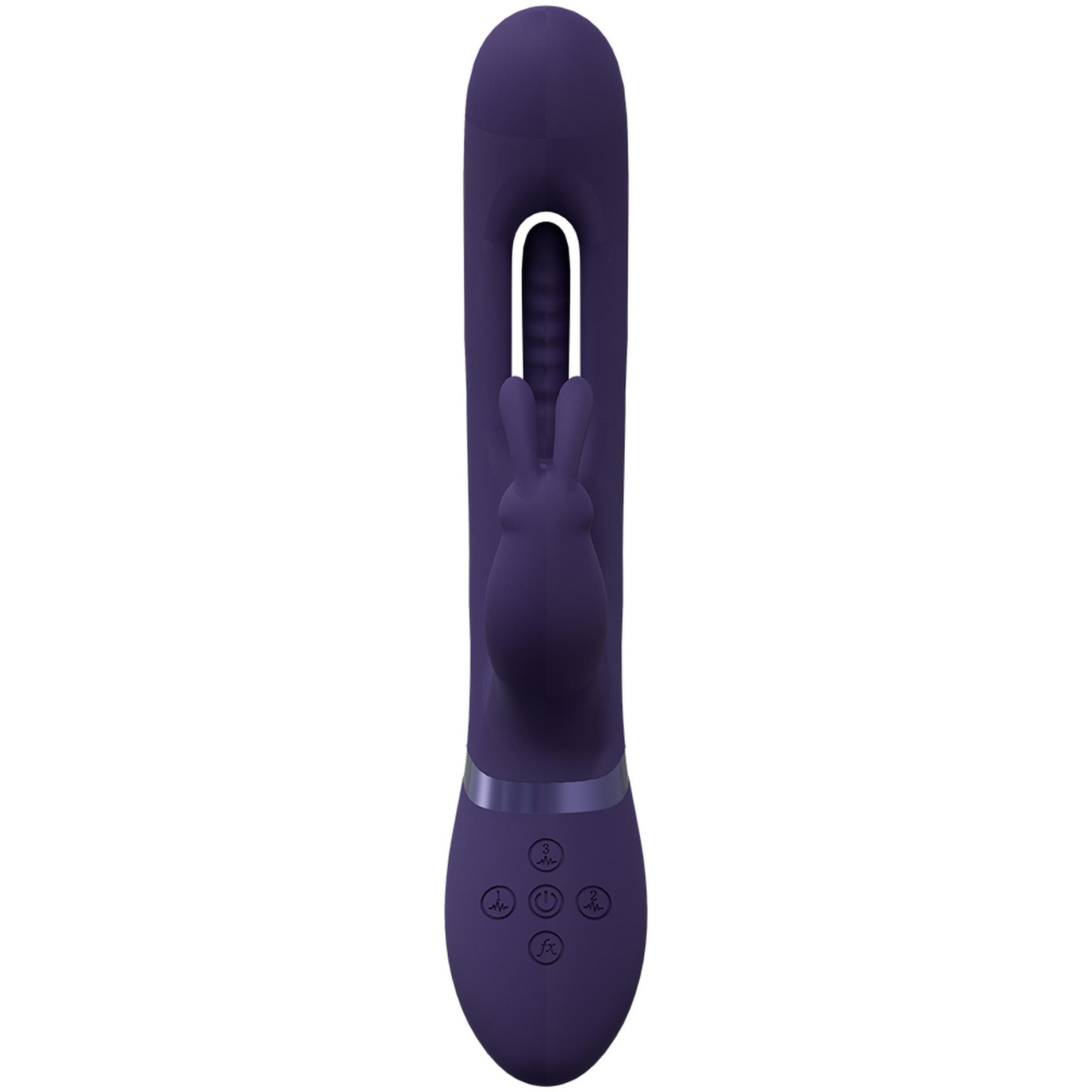 Вибратор-кролик Vive Mika G-Spot, 23.2 см (фиолетовый)